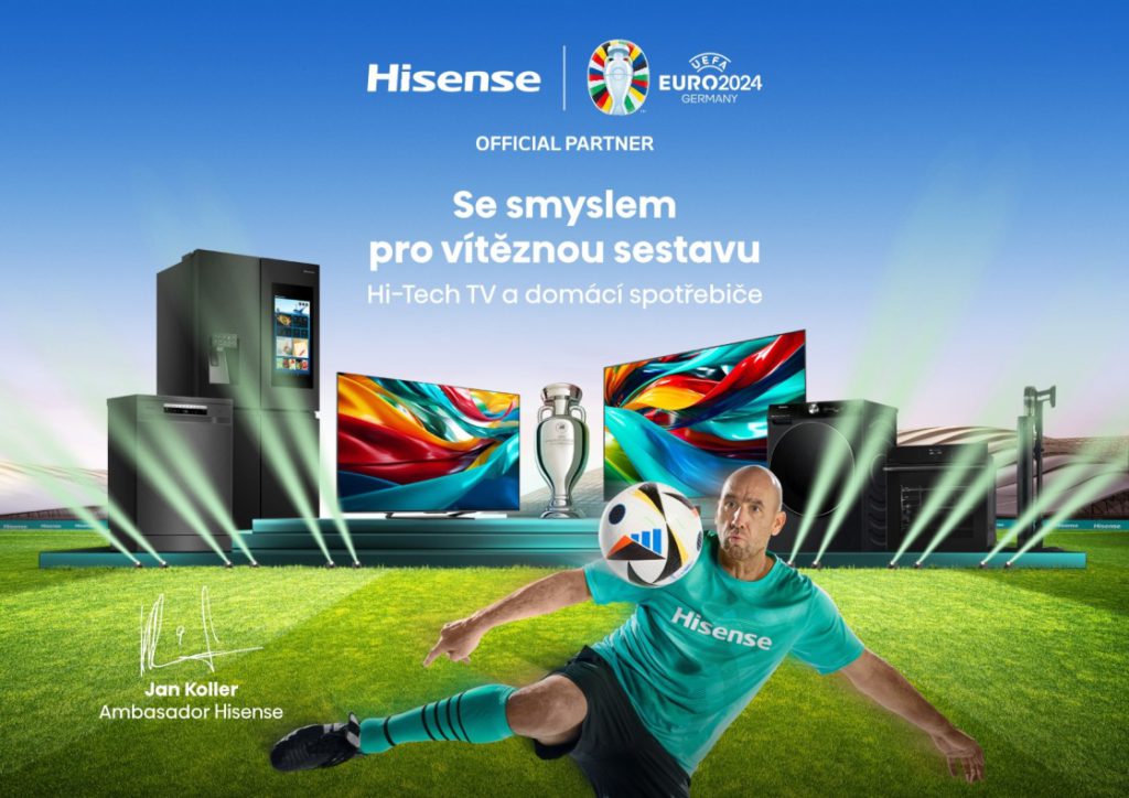 PODCAST: Hisense pro rok 2024 připravil mohutnou kampaň k podpoře EURO 2024