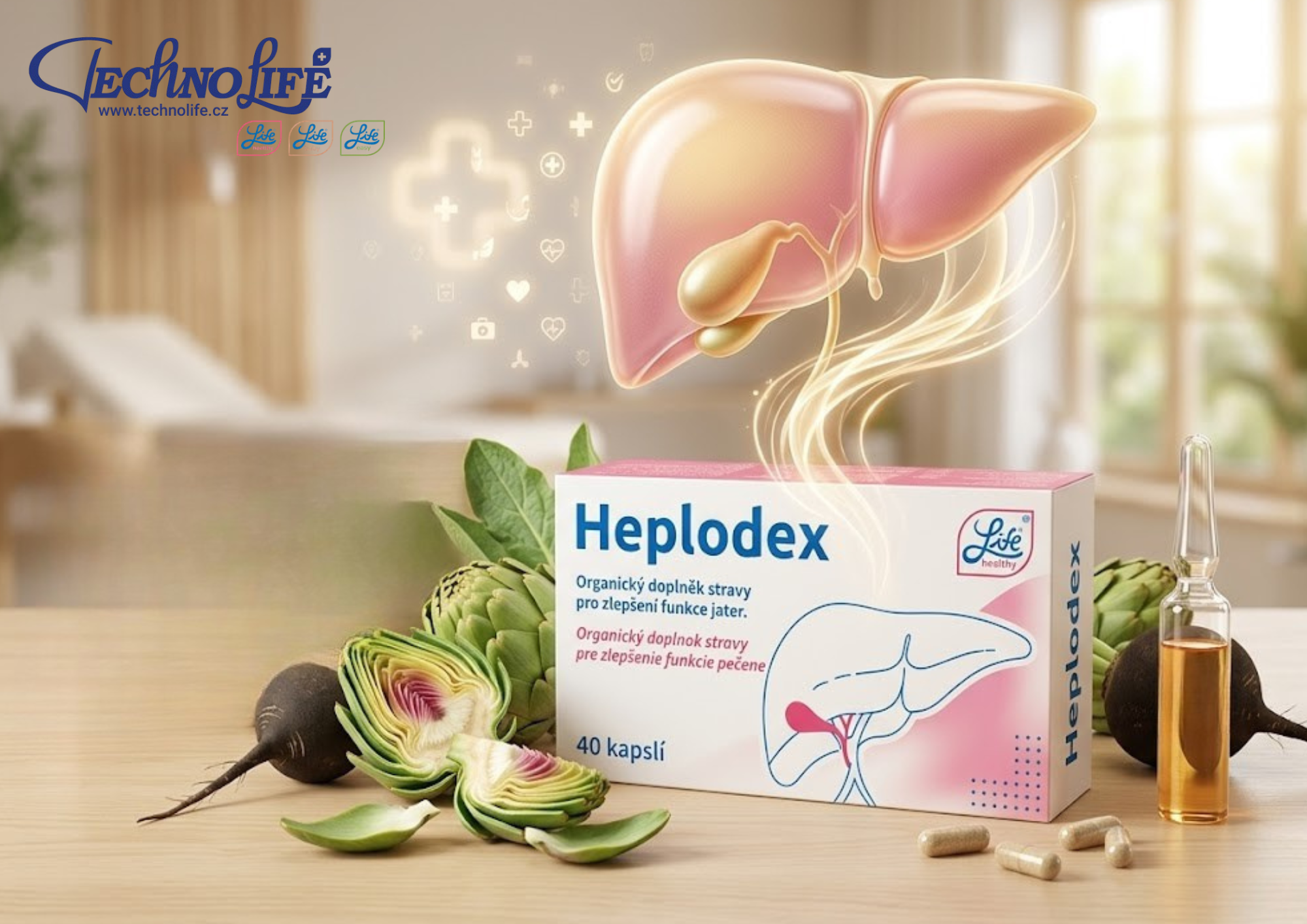 Heplodex: Promyšlená péče o játra, která zapadne do každodenního života